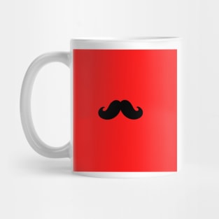 Black Mustache Mug